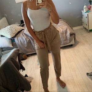 Paper bag pants